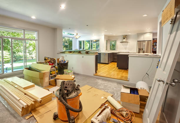 Professional Kitchen Remodeling technician working in Woodinville, WA